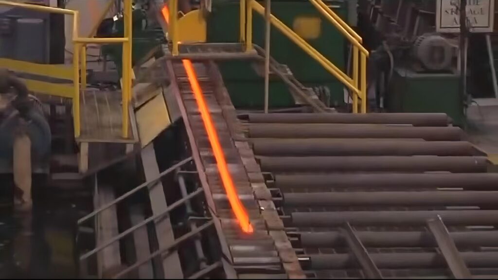 Extrusion titanium rods