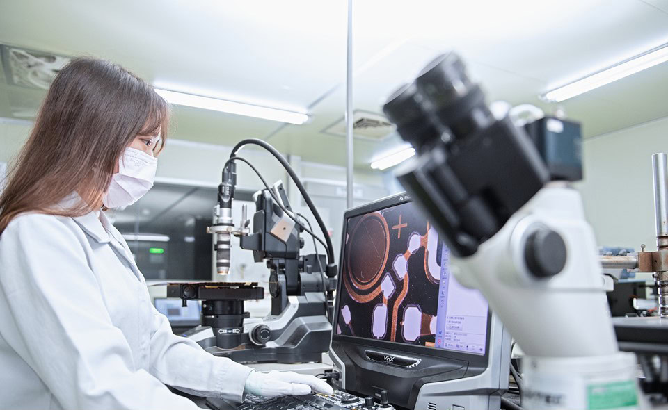 Metallographic structure inspection