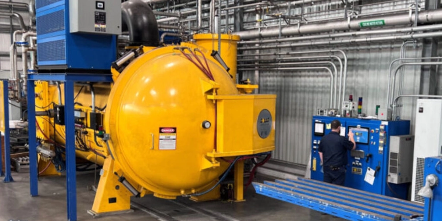 Titanium tube Heat treatment