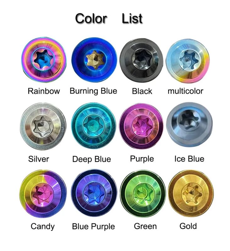 Titanium Screw Color