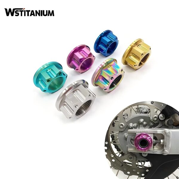 Titanium Fastener Hexagon Screw Nuts