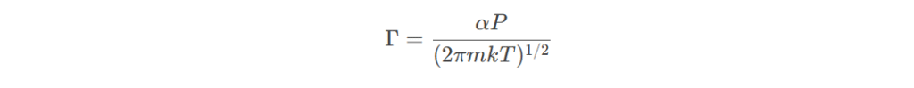 evaporation rate