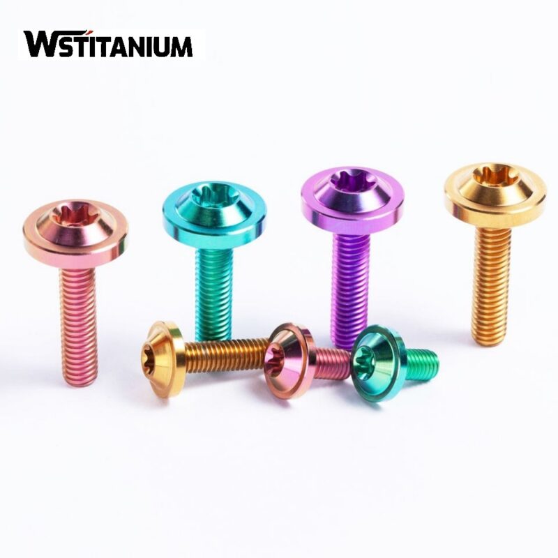 Anodized Titanium Screws
