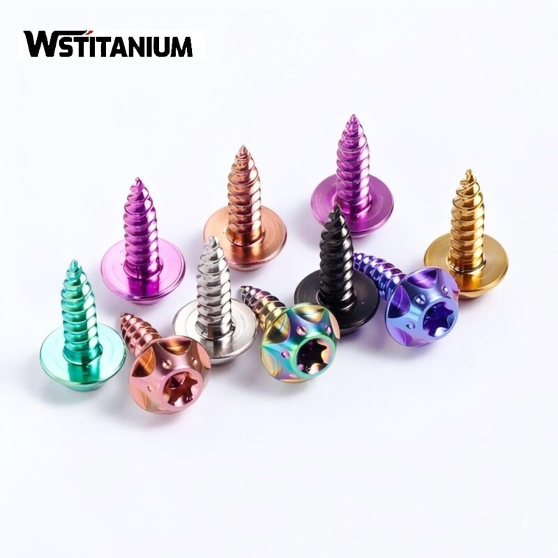 Titanium Fasteners For Bicycles