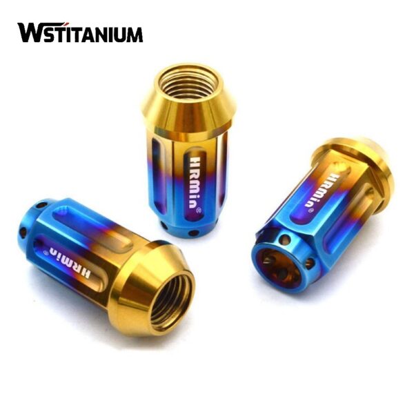 Colored Titanium Nuts