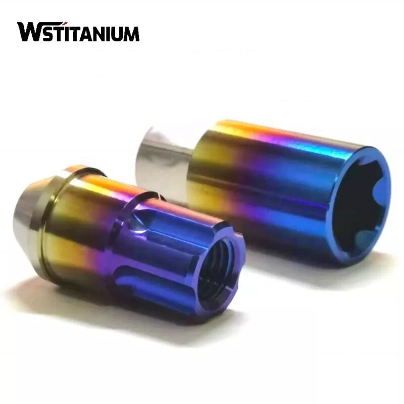 Colored Automotive Titanium Bolts
