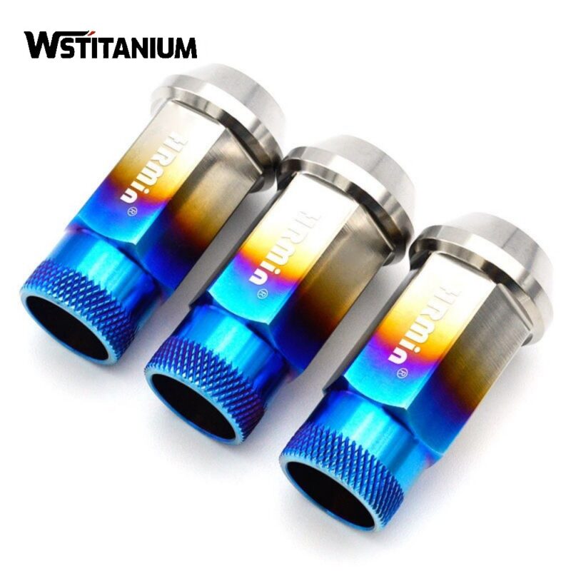 Colored Motorcycle Titanium Bolts