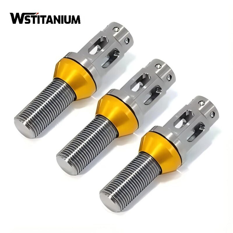 Colored Motorcycle Titanium Bolts