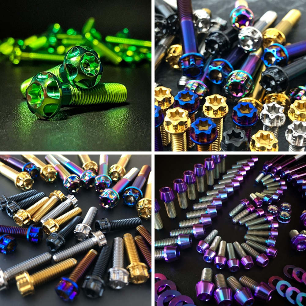 Motorcycle Titanium Bolts
