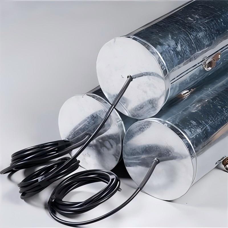 High-quality titanium coils for industrial applications, corrosion resistance, and durability. Perfect for aerospace, medical, and engineering uses with flexible black cables included.