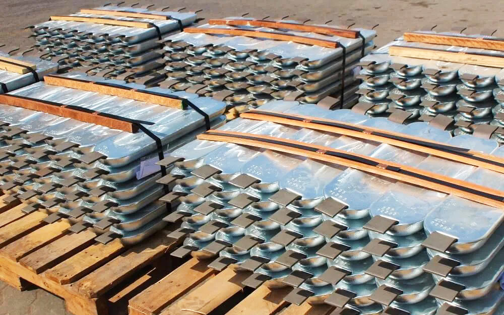 Seawater sacrificial anode