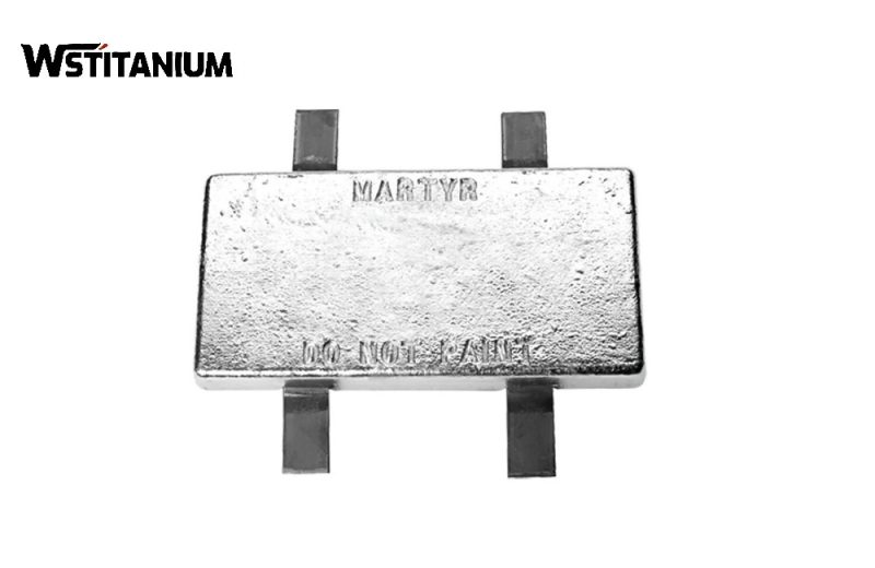 Zinc sacrificial anode specifications