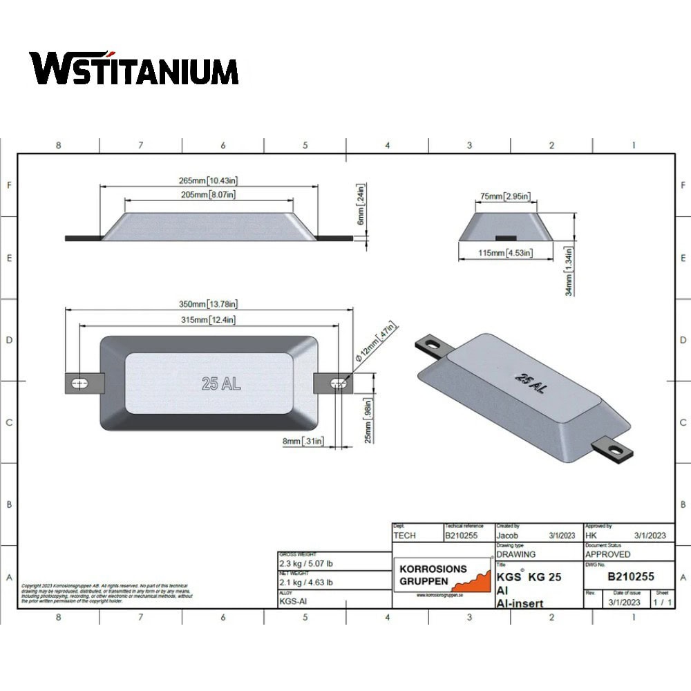 High-precision aluminum weight sensor for industrial applications, featuring detailed dimensions for accurate load measurement.
