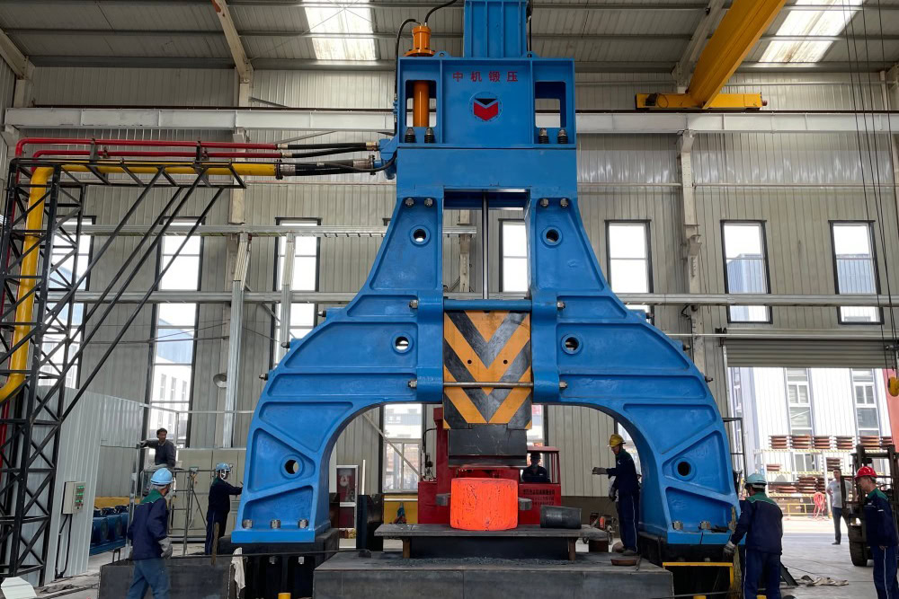 Forging titanium machine