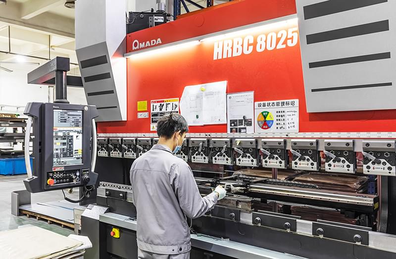 Sheet metal bending of titanium