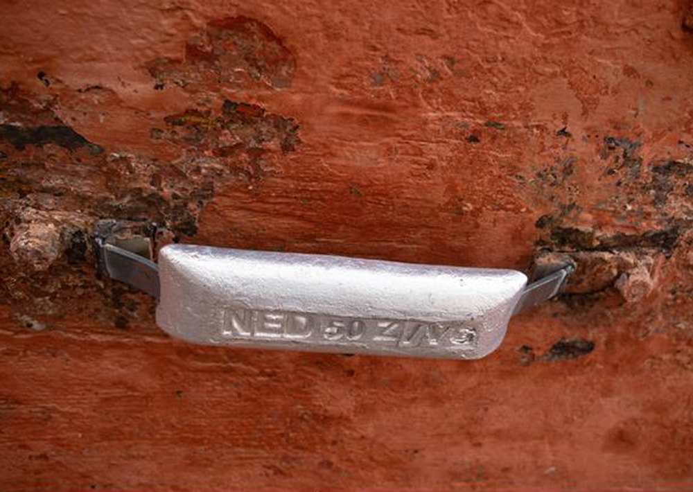 Al-Zn-In Hull Anodes