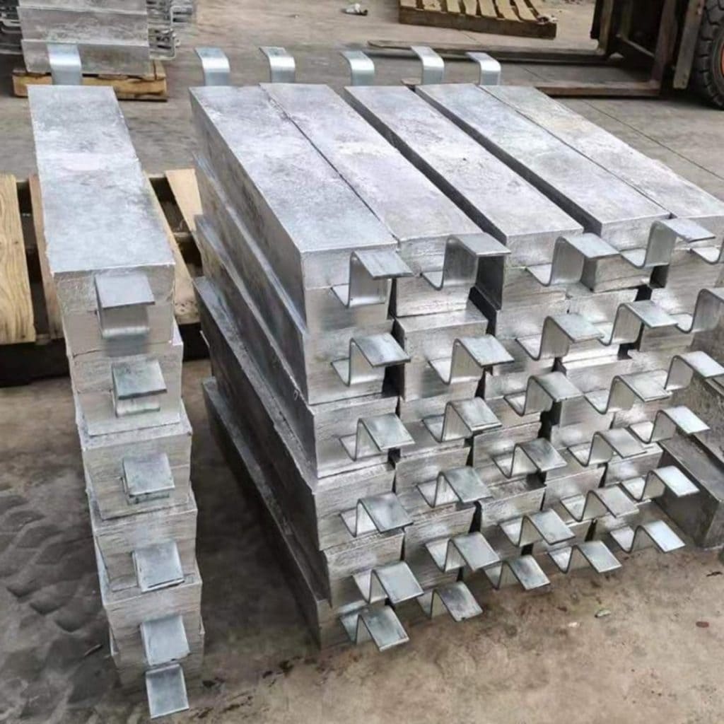 Al-Zn-In-Sn-Mg Anode