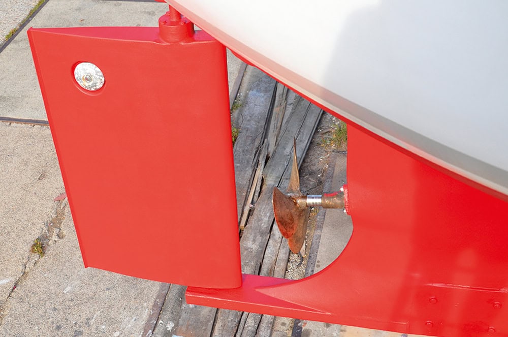 Aluminum Anodes for Rudder