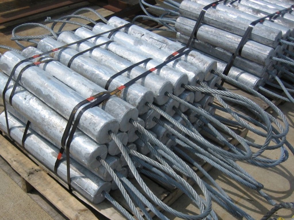 Aluminum Rod Anode