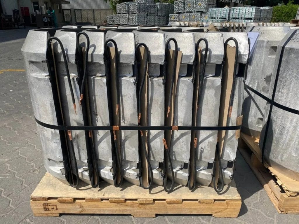 Aluminum-sacrificial-anode-China