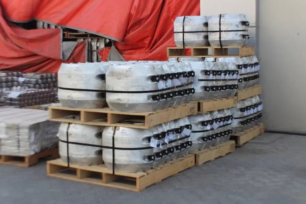 Bolted Bracelet Anodes