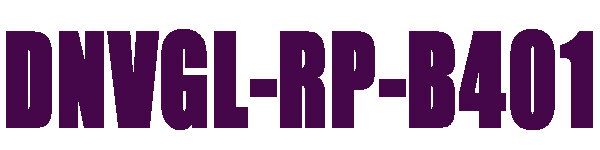 DNVGL-RP-B401