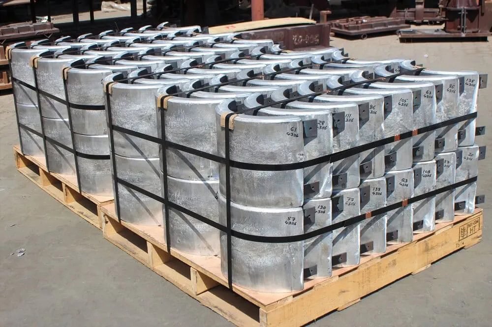 Multi-Section Assembly Anodes