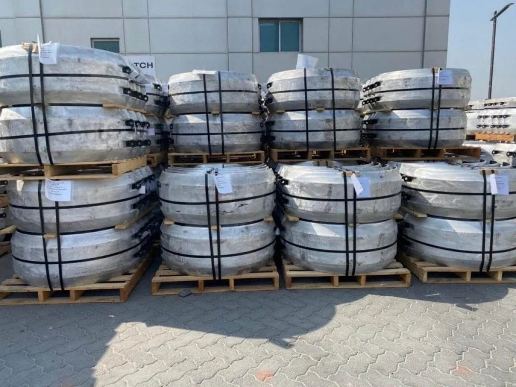 Pipeline Aluminum Anode