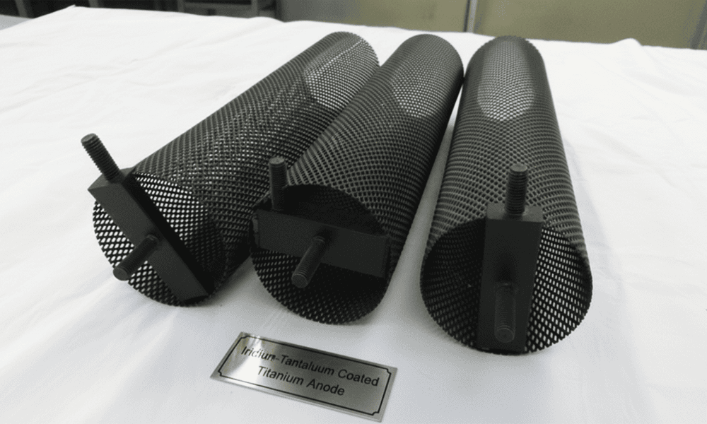 Iridium-Tantalum titanium anode