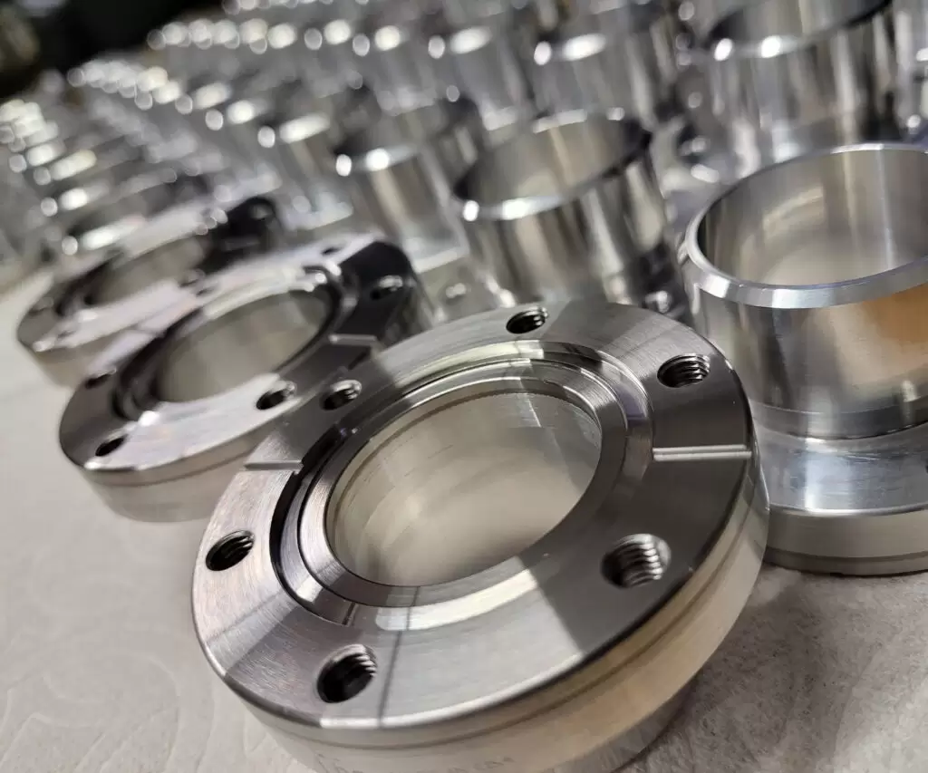 Titanium flanges